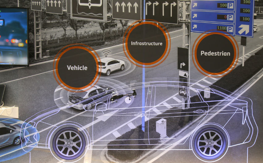 There are 9 products form 4 electronics companies in the smart car display area.