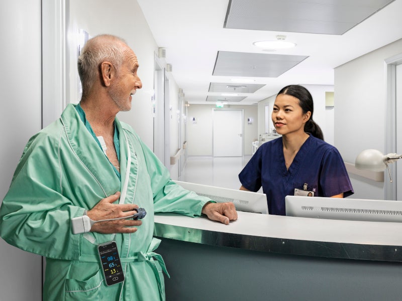 Portrait Mobile監測病情惡化的早期徵狀示意圖